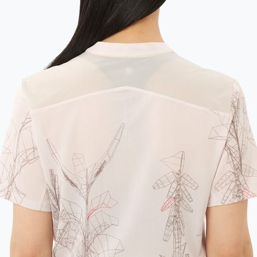 Tricou de alergare pentru femei Salomon S/Lab Ultra Tee Aop lilac ash