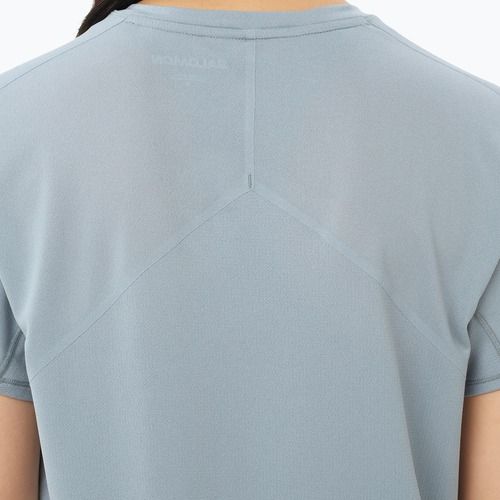 Tricou de alergare pentru femei Salomon Sense Aero SS Tee GFX trade winds