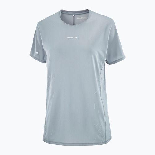 Tricou de alergare pentru femei Salomon Sense Aero SS Tee GFX trade winds