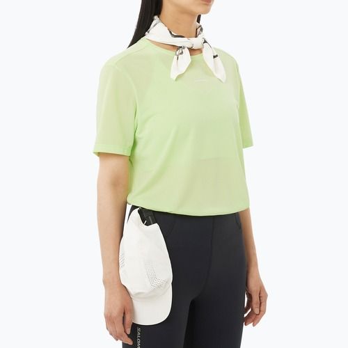 Tricou de alergare pentru femei Salomon Shakeout Core butterfly