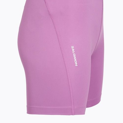 Pantaloni scurți de alergare pentru femei Salomon Shakeout Core Tight 6 "iris orchid"