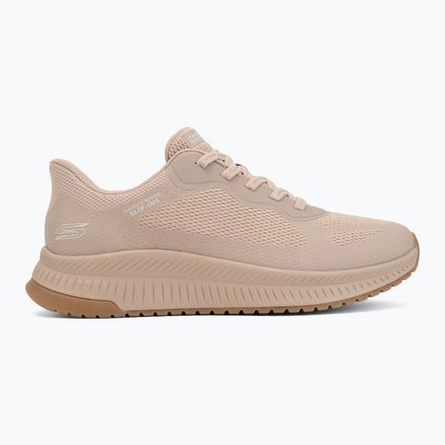 Încălțăminte pentru femei SKECHERS Bobs Squad 4 Staple Look beige