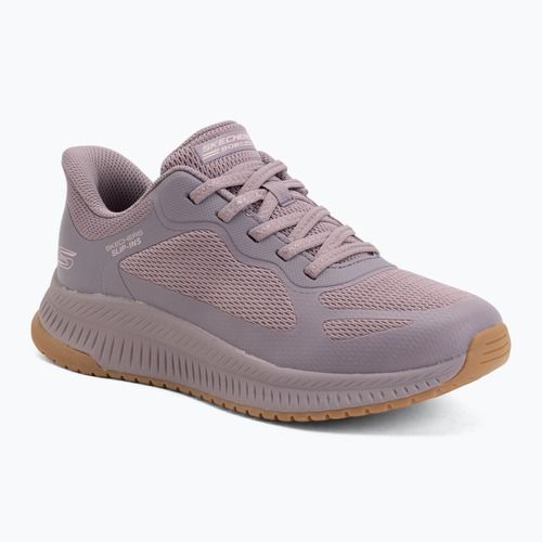 Încălțăminte pentru femei SKECHERS Bobs Squad 4 Staple Look purple