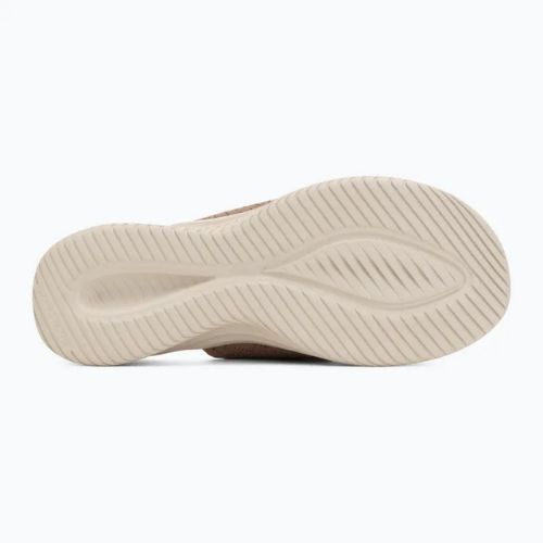 Papuci pentru femei SKECHERS Ultra Flex 3.0 Rhythm Waves brown