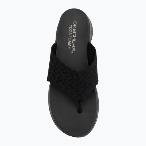 Papuci pentru femei SKECHERS Ultra Flex 3.0 Rhythm Waves black