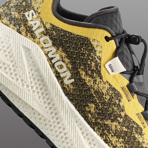 Încălțăminte de alergare pentru bărbați Salomon Aero Glide 4 GRVL beach ball/asphalt/vanilla ice