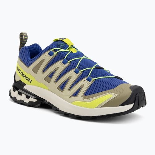 Încălțăminte de alergare pentru bărbați Salomon XA Pro 3D V9 bluing/bog/acid lime