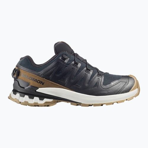 Pantofi de alergare pentru femei Salomon XA PRO 3D V9 GTX Lifelong negru/maro coyote/vanilie înghețată
