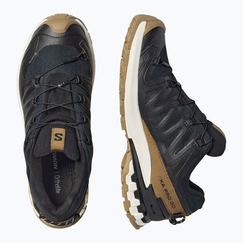 Încălțăminte de alergare pentru femei alomon XA PRO 3D V9 GTX Lifelong black/coyote brown/vanilla ice