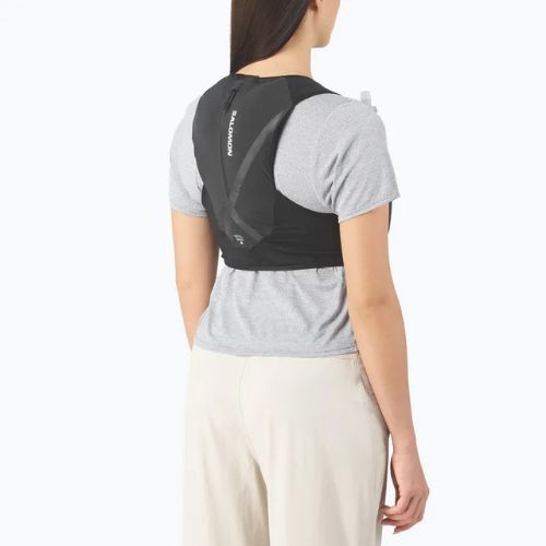 Vestă de alergare Salomon GRVL Skin 4 black