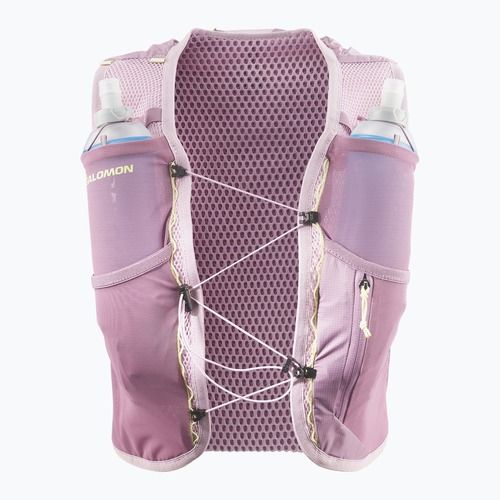 Vestă de alergare pentru femei Salomon Active Skin 4 Set dusky orchid/daw