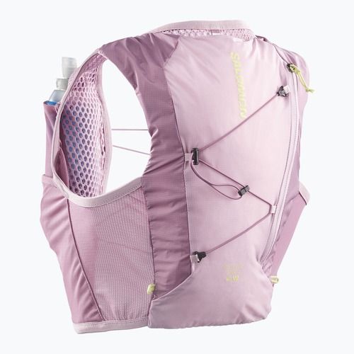 Vestă de alergare pentru femei Salomon Active Skin 4 Set dusky orchid/daw