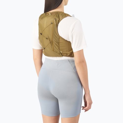 Vestă de alergare Salomon Active Skin 4 Set brilliant olive/willow