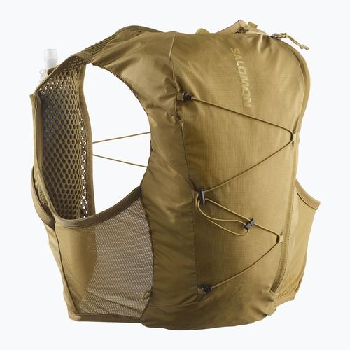 Vestă de alergare Salomon Active Skin 8 Set brilliant olive/willow