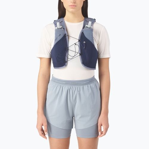 Vestă de alergare Salomon ADV SKIN 5 Gradient Set maritime blue/gray