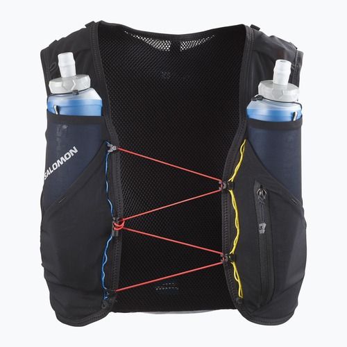 Vestă Salomon ADV SKIN 5 Race Flag Set black/white