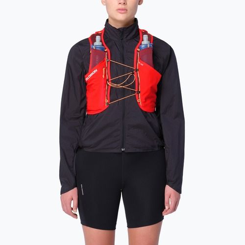Vestă de alergare Salomon S/Lab Pulsar 3 Set fiery red/andorra/orange pop