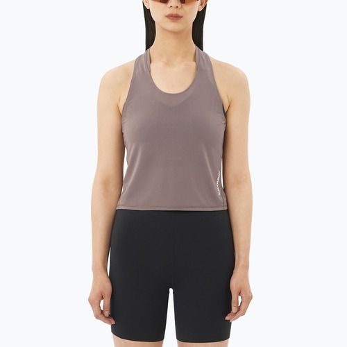 Tricou de alergare pentru femei Salomon Sense Aero Short Tank iron