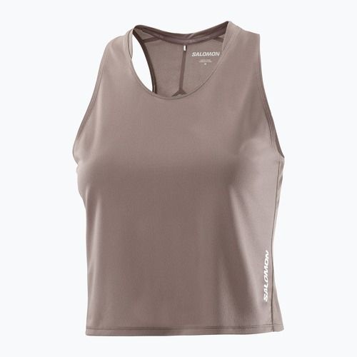 Tricou de alergare pentru femei Salomon Sense Aero Short Tank iron