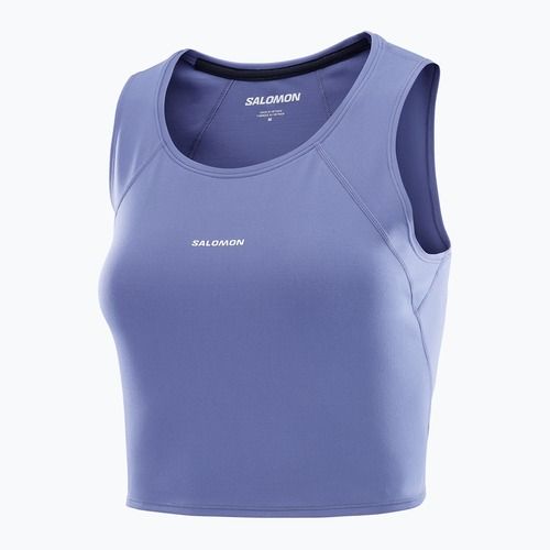 Tricou de alergare pentru femei Salomon SHAKEout Bliss Tanklette marlin