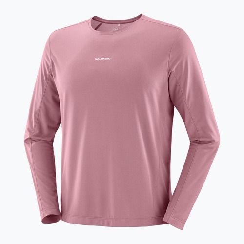 Longsleeve de alergare pentru bărbațiSalomon Shakeout Core dusky orchid