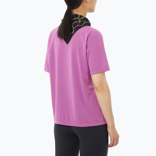 Tricou de alergare pentru femei Salomon Shakeout Core iris orchid