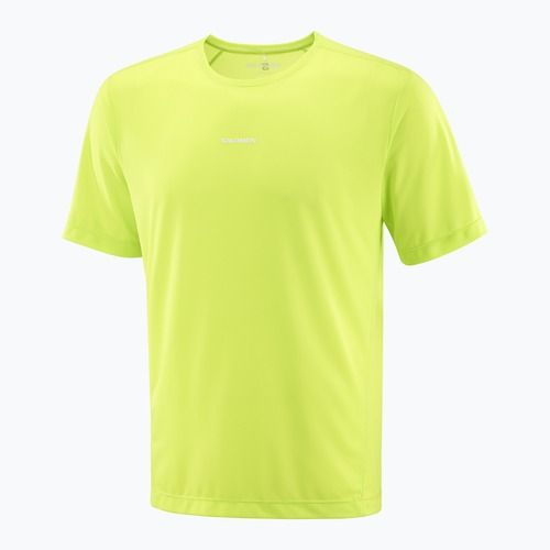 Tricou de alergare pentru bărbați Salomon Shakeout Core acid lime