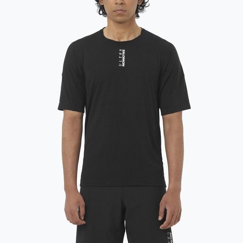 Tricou de alergare pentru bărbați Salomon Ultra Tee deep black