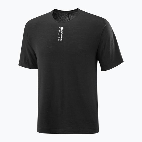 Tricou de alergare pentru bărbați Salomon Ultra Tee deep black