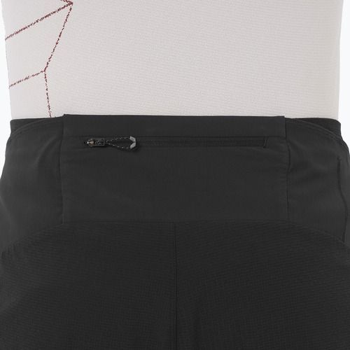 Pantaloni scurți de alergare pentru bărbați Salomon Sense Aero Stow 5" deep black