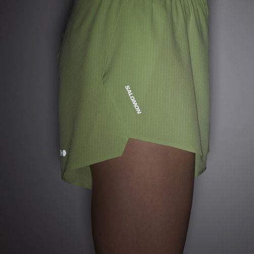Pantaloni scurți de alergare pentru femei Salomon Sense SPLT 3" butterfly