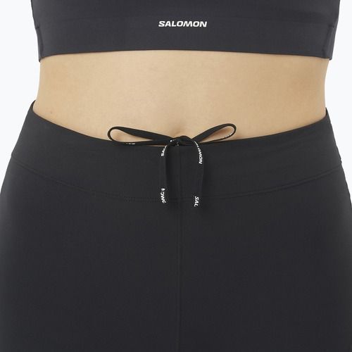 Pantaloni scurți de alergare pentru femei Salomon Sense Stow 6" deep black