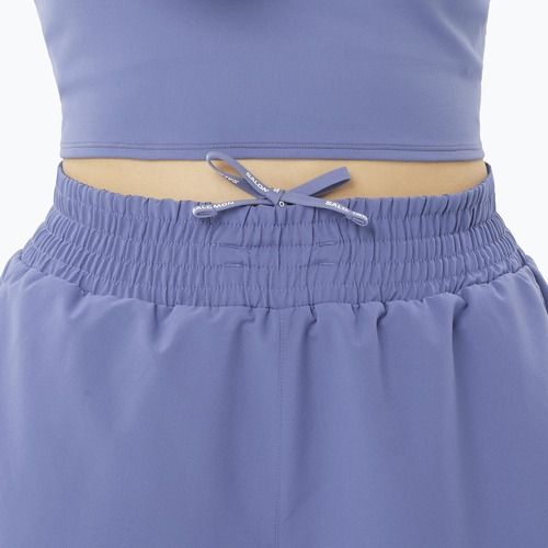 Pantaloni scurți de alergare pentru femei Salomon SHAKEout Core 4" marlin