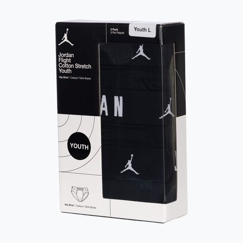 Bokserki dziecięce  Nike Jordan JHB Briefs 3 pary black