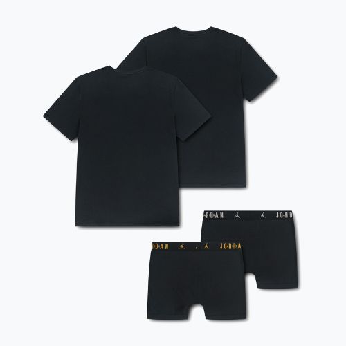 2 seturi de pijamale pentru bărbați  Jordan JHM Basic Set black