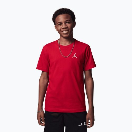 Koszulka dziecięca Nike Jordan Jumpman Air EMB gym red