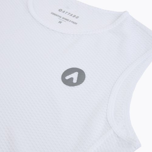 Maiou de ciclism pentru femei ATTABO Essential WMNS 2 pcs. white