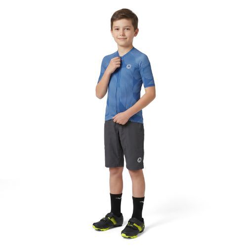 Pantaloni scurți de ciclism pentru copii ATTABO Ryst 2w1 black
