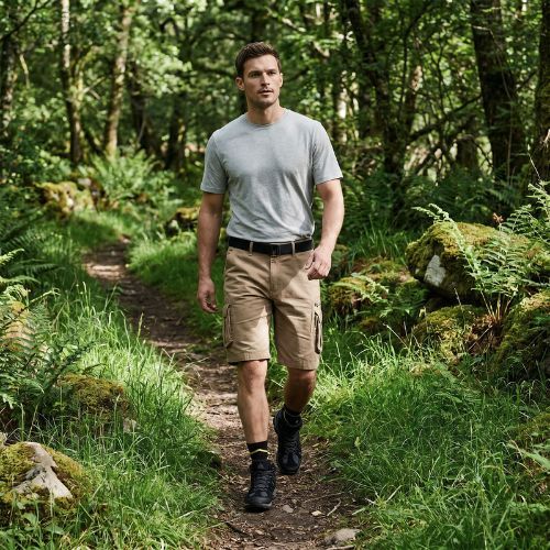 Pantaloni scurți pentru bărbați KADVA PathGear brown