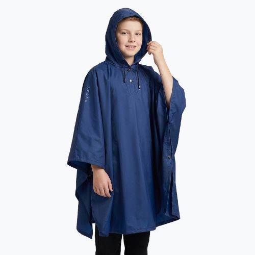 Pelerină de ploaie pentru copii KADVA AquaDefend membrană 5000 bleumarin