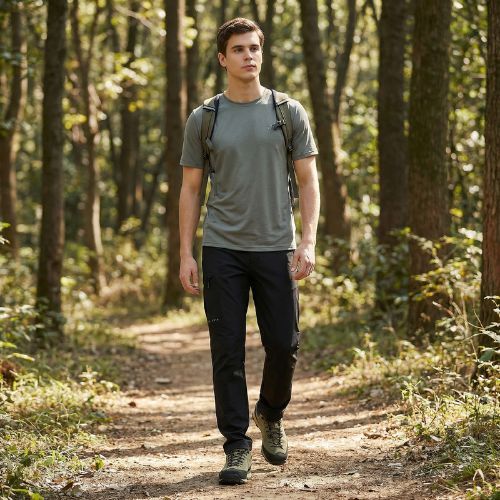 Încălțăminte de trekking pentru bărbați KADVA NEVRA WP low leather green