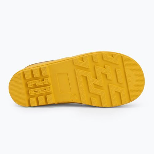 Cizme de cauciuc pentru copii KADVA PuddleProof JR cu elemente reflectorizante galben