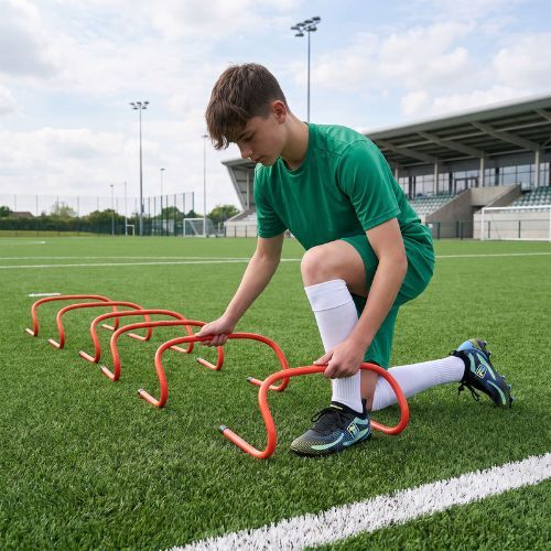 Garduri de antrenament OneTeam TRFT07 6 x 15 cm orange