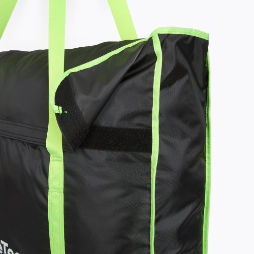 Geantă pentru transport poartă OneTeam Swiftgoal 150 x 90 cm negru/verde