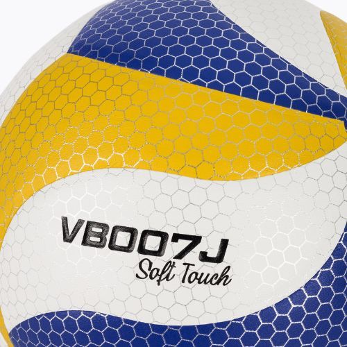 Minge de volei pentru copii OneTeam VB007J yellow/blue/white size 4