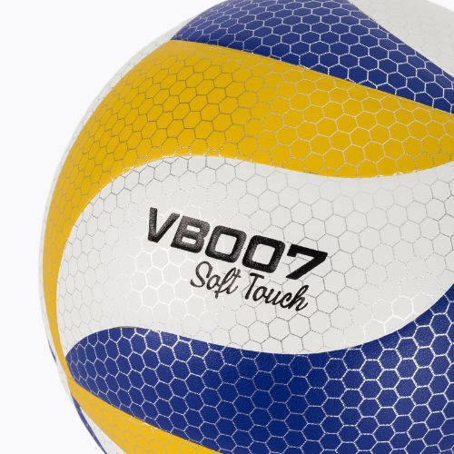Minge de volei OneTeam VB007 yellow/blue/white size 5
