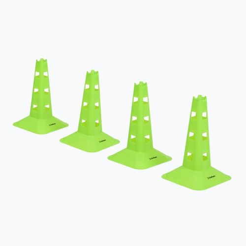 Set de conuri OneTeam TRFTB03 HG4  4 bucăți verde