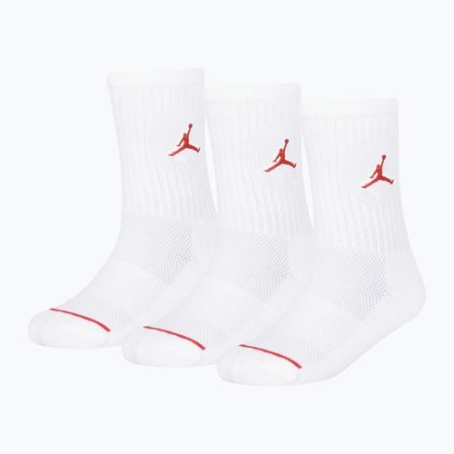 Șosete pentru copii Nike Air Jordan Jumpman Crew 3 perechi white