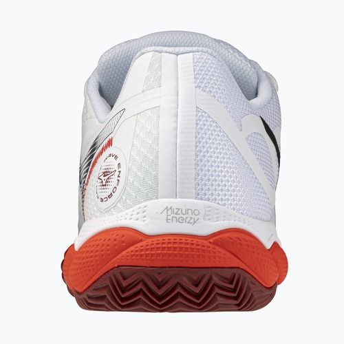 Încălțăminte de tenis pentru bărbați Mizuno Wave Enforce Court CC fiery red/white/sun-dried tomato