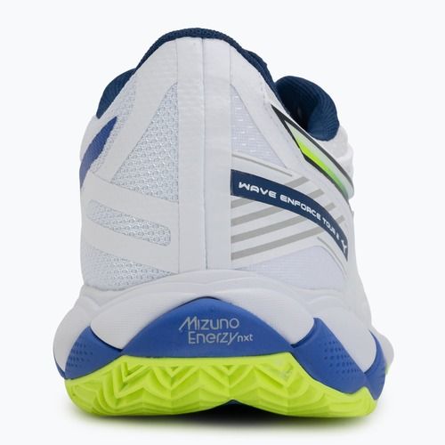 Încălțăminte de tenis Mizuno Wave Enforce Tour 2 CC white/dazzling blue/lightning
